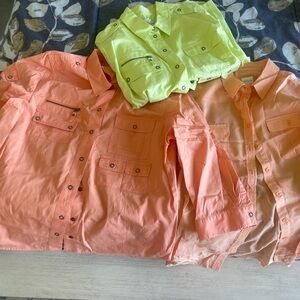 chicos Lime bundle Button-Up Shirts